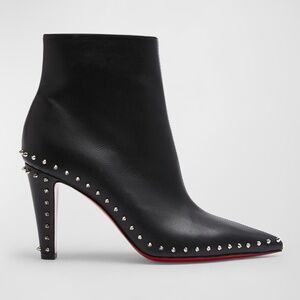 Christian Louboutin “Vidura” Spiked Booties